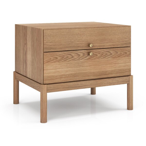 Lawrence 2 Drawer Nightstand
